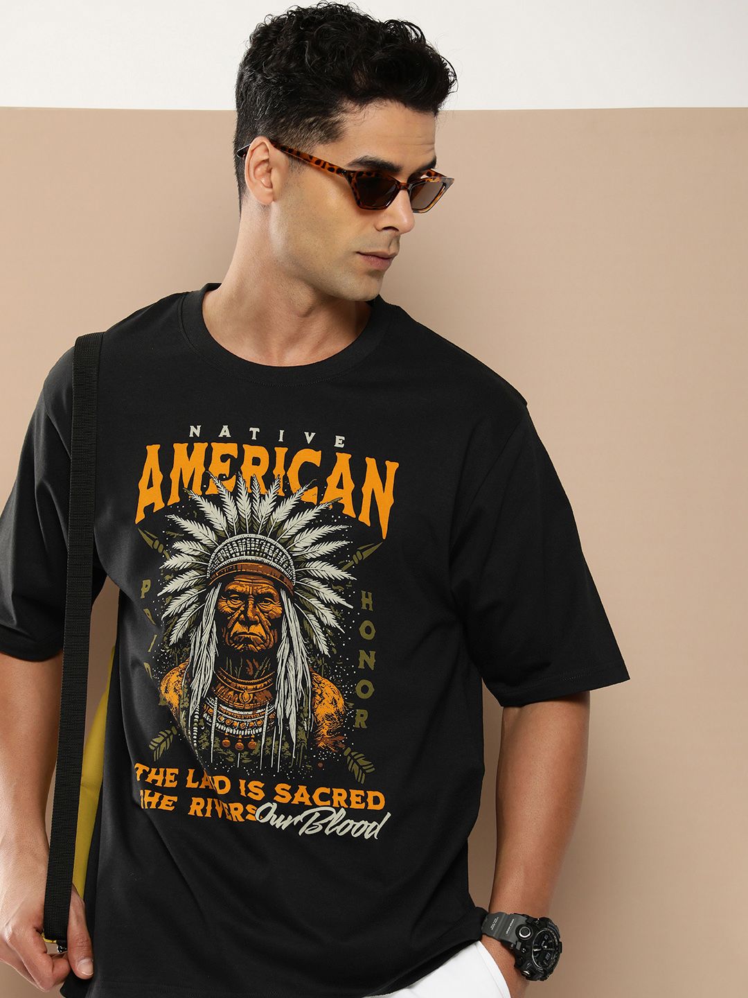 Difference of Opinion Men Graphic Printed T-shirt