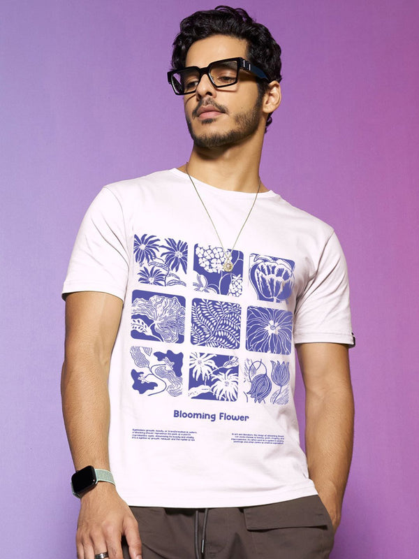 Bewakoof Men Graphic Printed Round Neck Pure Cotton T-shirt