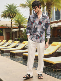 Campus Sutra Men Comfort Printed Casual Shirt