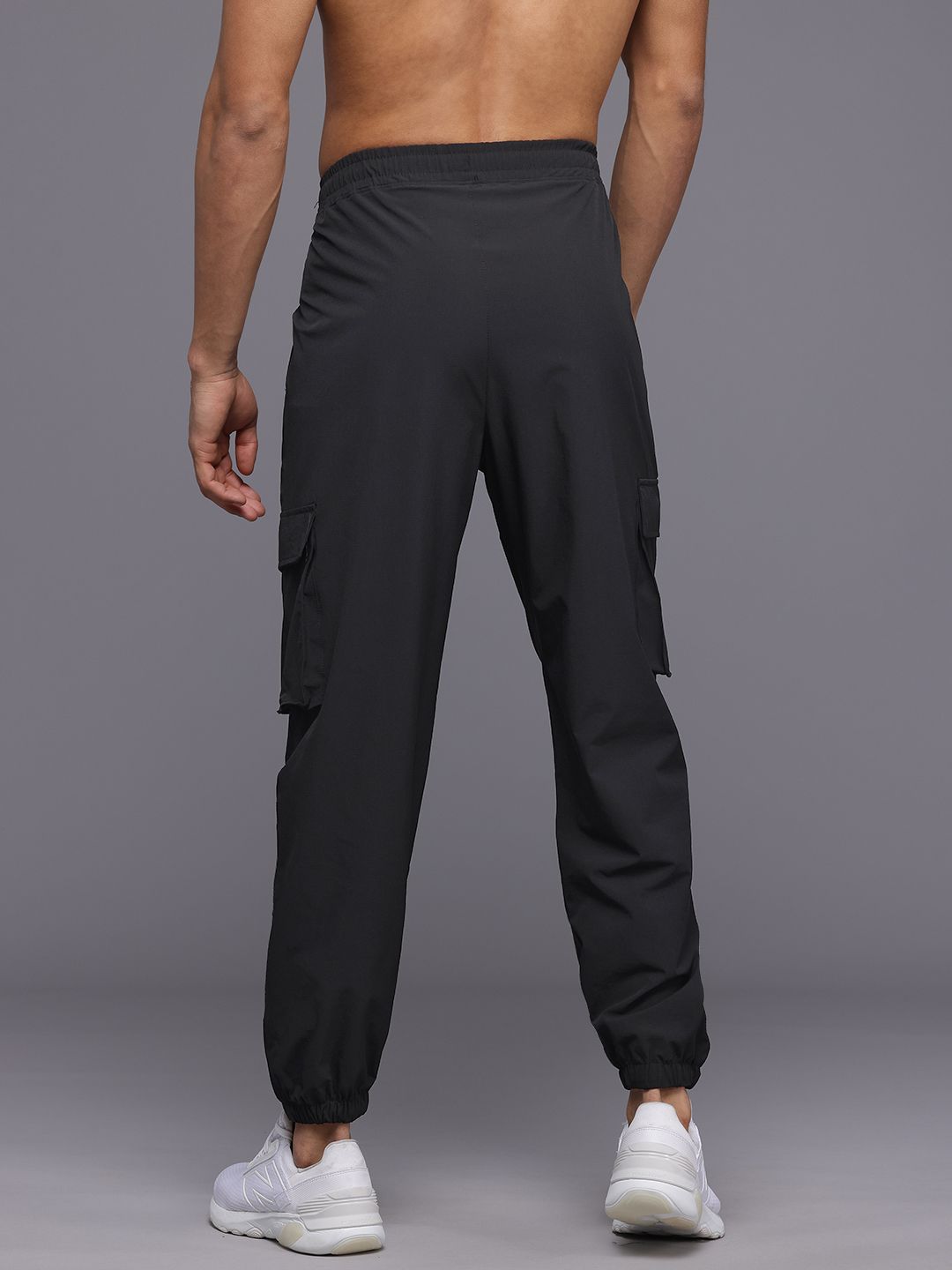 HRX by Hrithik Roshan Men Rapid-Dry Cargo Style Training Joggers