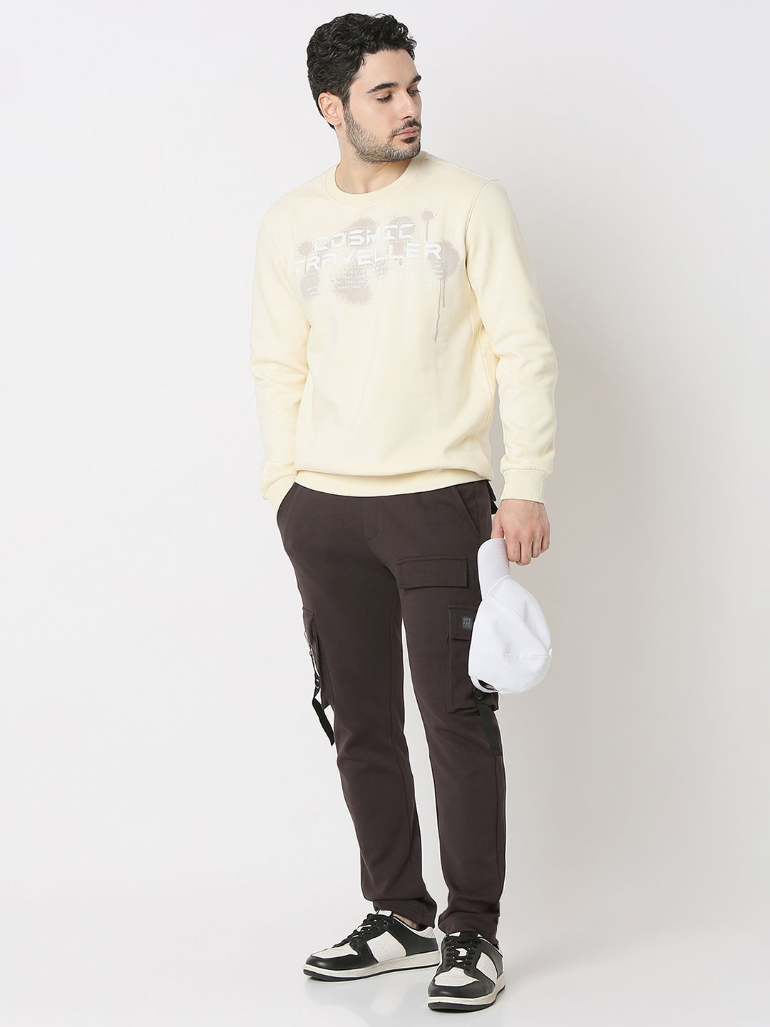 SPYKAR Men Round Neck Sweatshirt