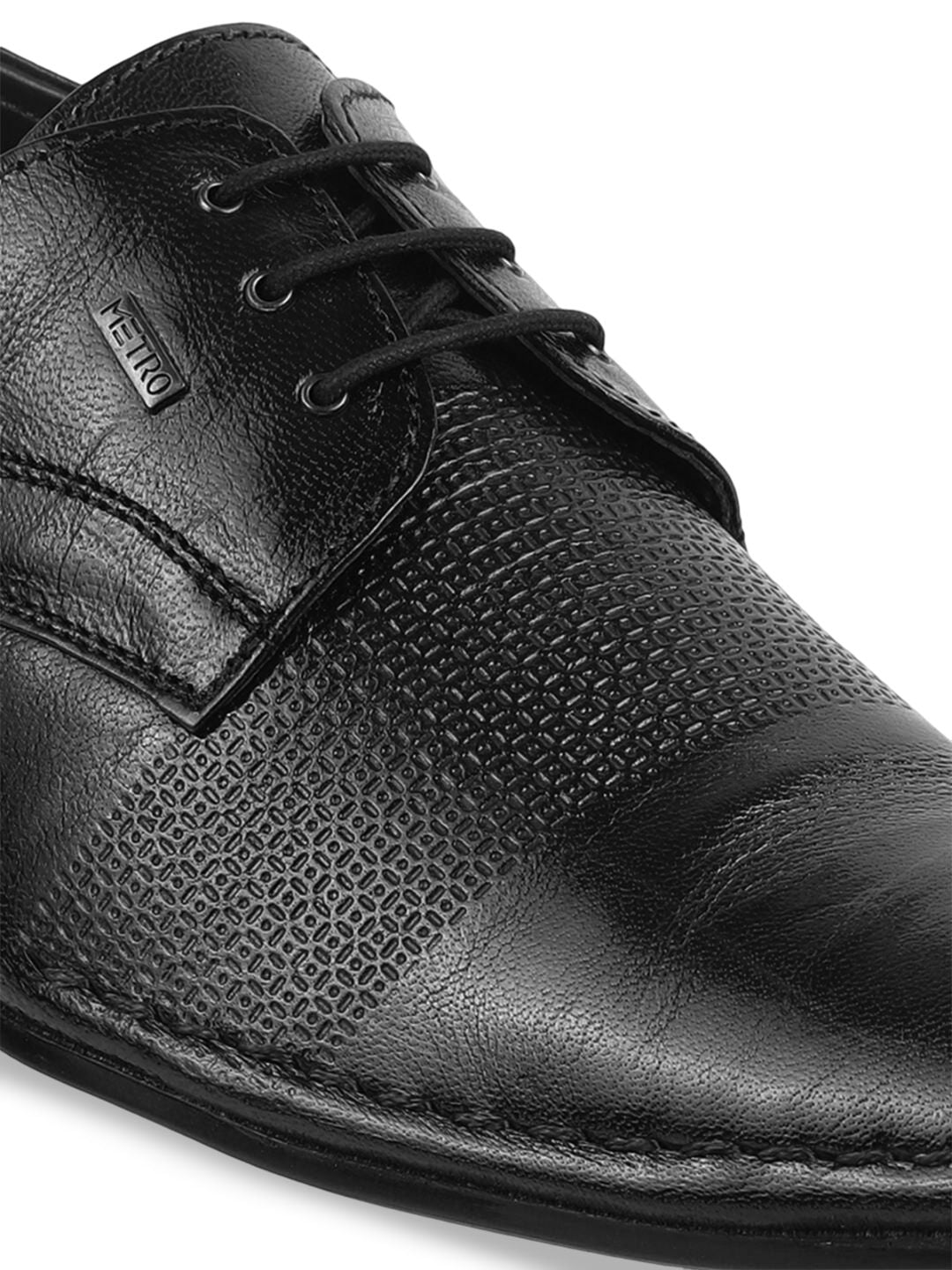 Metro Men Leather Lace-Ups Formal Derbys