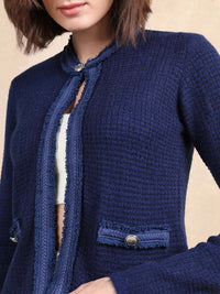 RAREISM Women Button Shrug