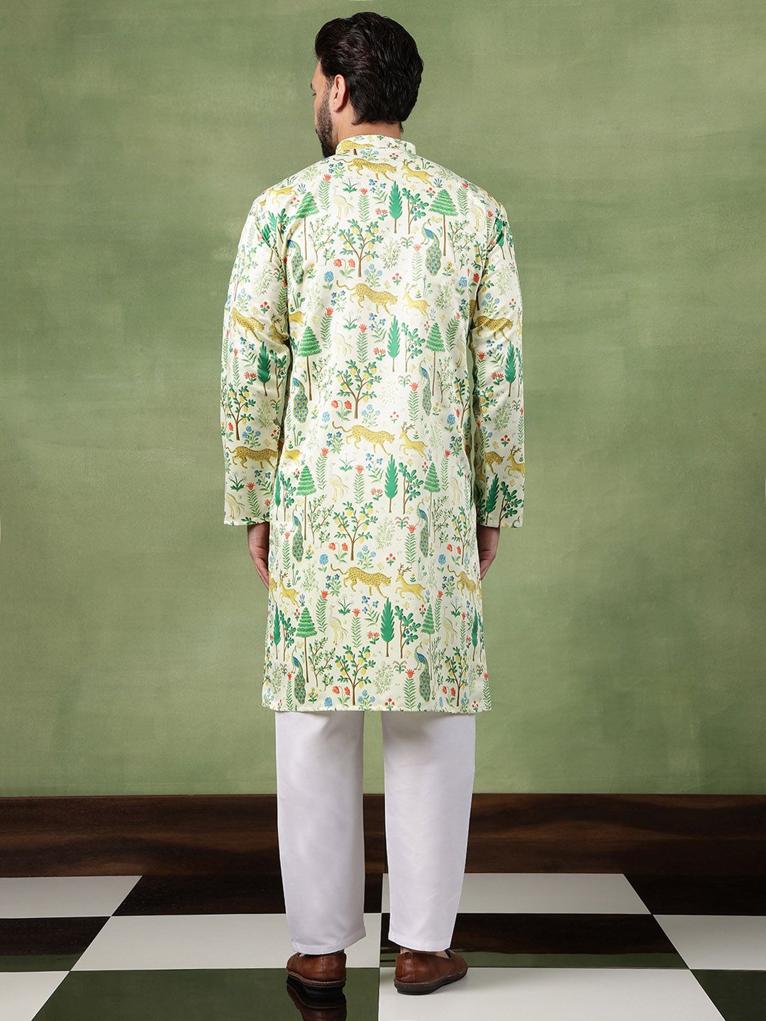 SOJANYA Men Printed Kurta