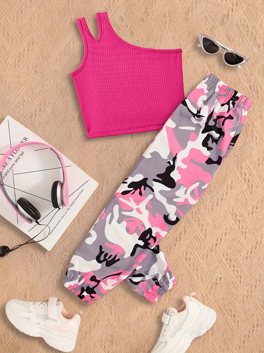YK Girls Top With Trousers