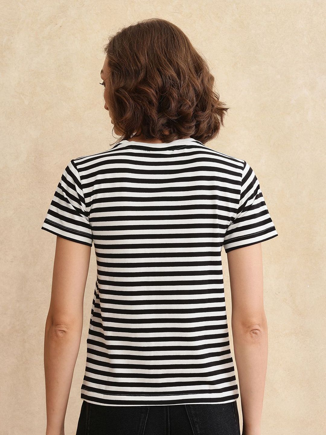 RAREISM Women Printed Pockets T-shirt