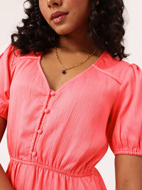 DressBerry Easy Breezy Vibes Summer Tiered Dress