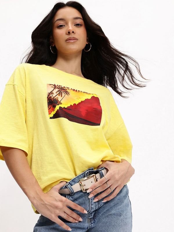 DressBerry Beat The Heat Graphic T-shirt