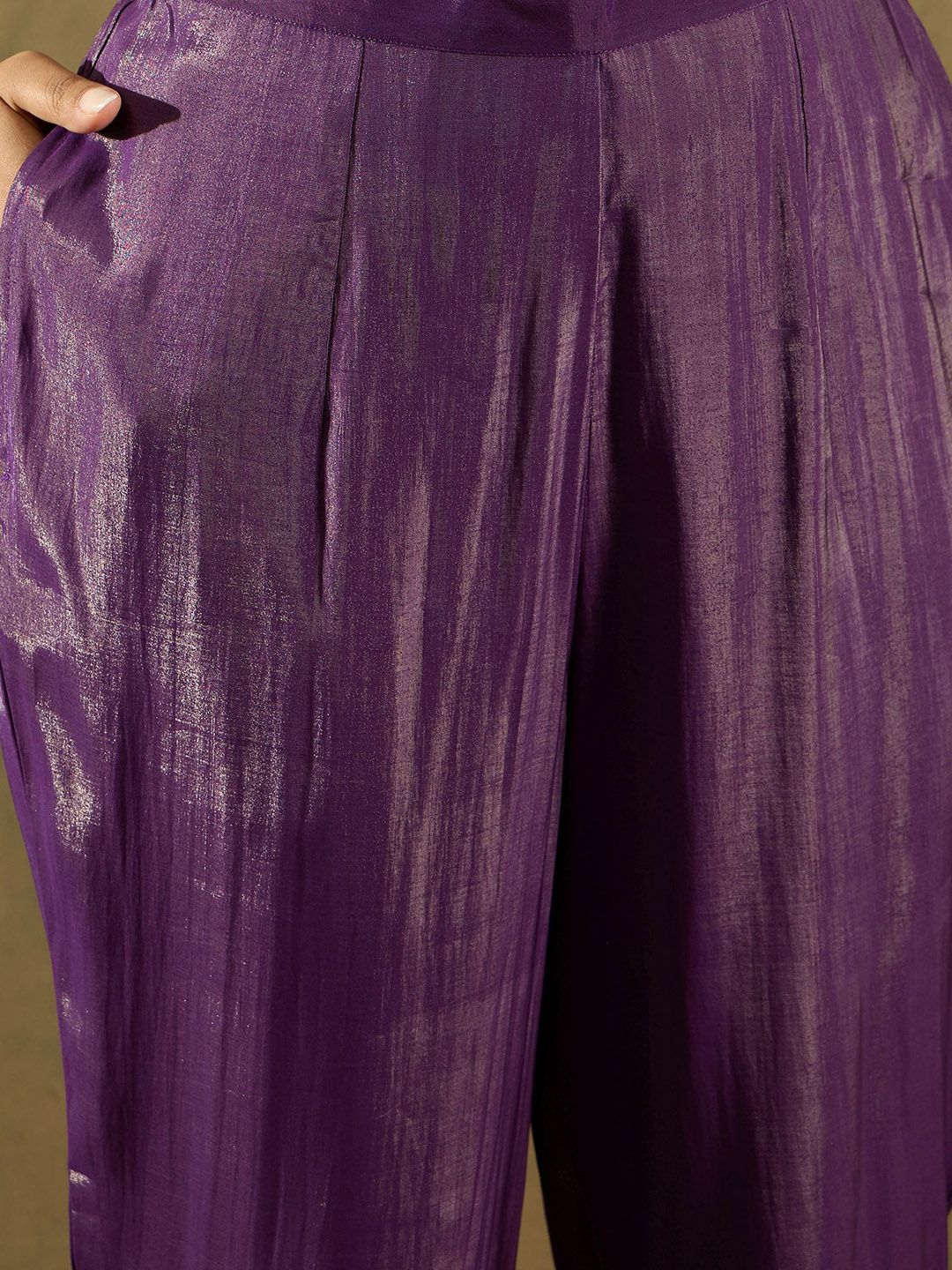 Indo Era Ethnic Motifs Embroidered Kurta With Trousers & Dupatta