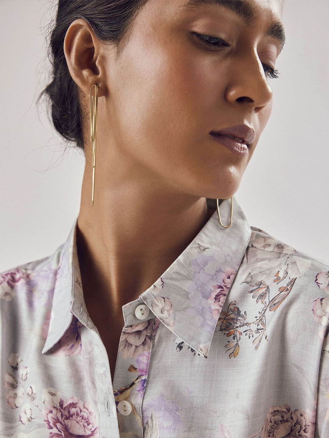 The Label Life Floral Print Shirt Dress