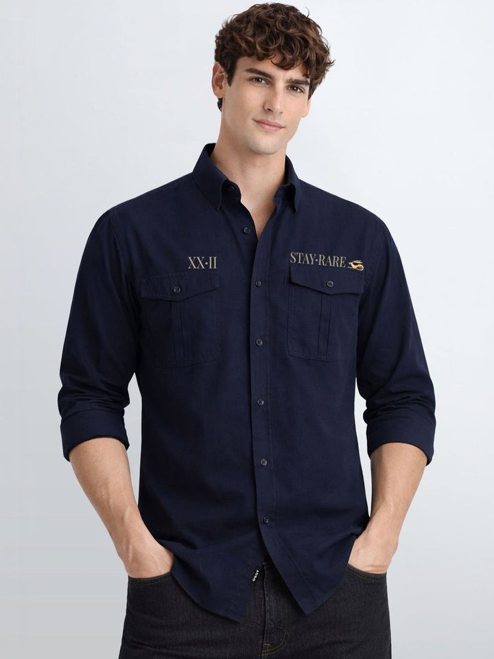 Baju Kasual Bercetak Standard ADRO Lelaki