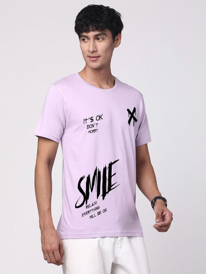 ADRO Men Graphic Printed Round Neck Cotton T-shirt