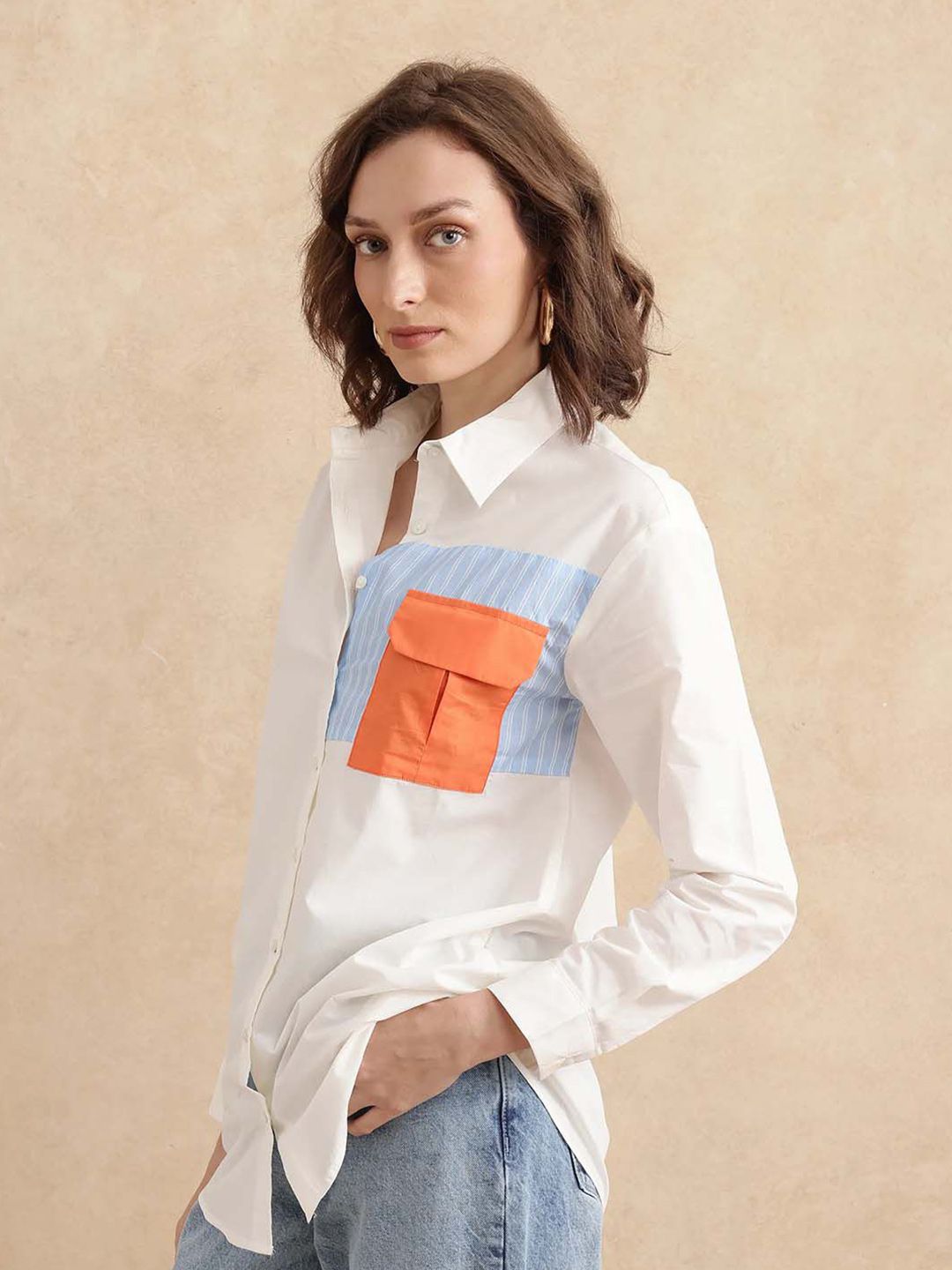 RAREISM Women Comfort Opaque Casual Shirt
