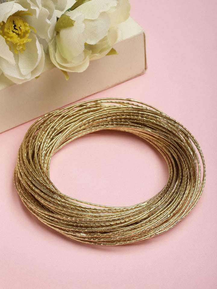 Gelang Multistrand Bersalut Emas DressBerry
