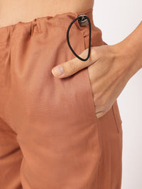 DressBerry Urban Eclectic Crop Shirt & Parachute Pants Co-Ords with Toggles
