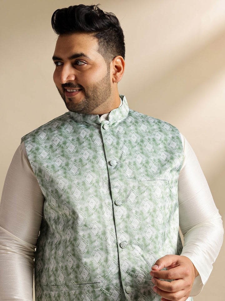 SOJANYA PLUS Printed Nehru Jacket