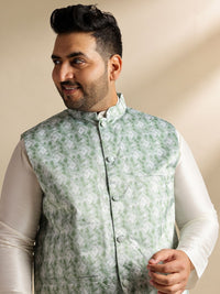 Jaket Nehru Printed SOJANYA PLUS