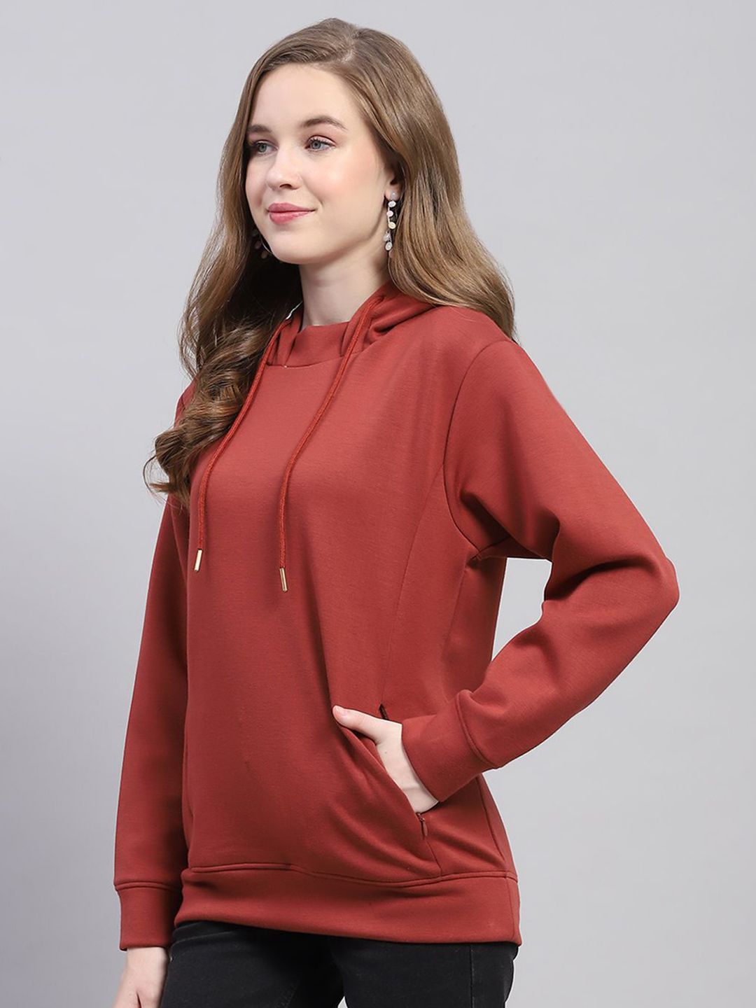 Monte Carlo Women Hooded Long Sleeves Sweatshirt