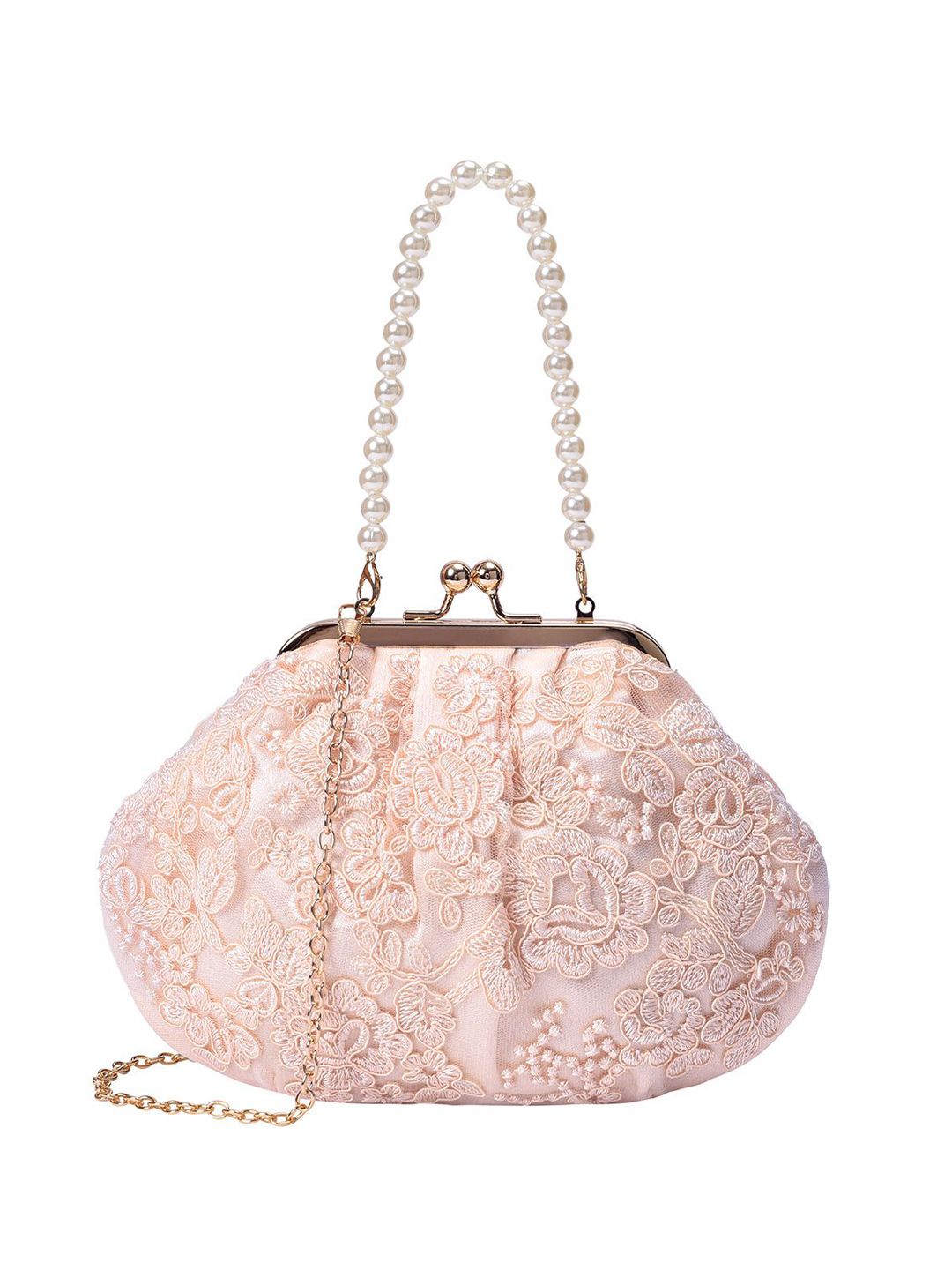 Lino Perros Embroidered Foldover Clutch