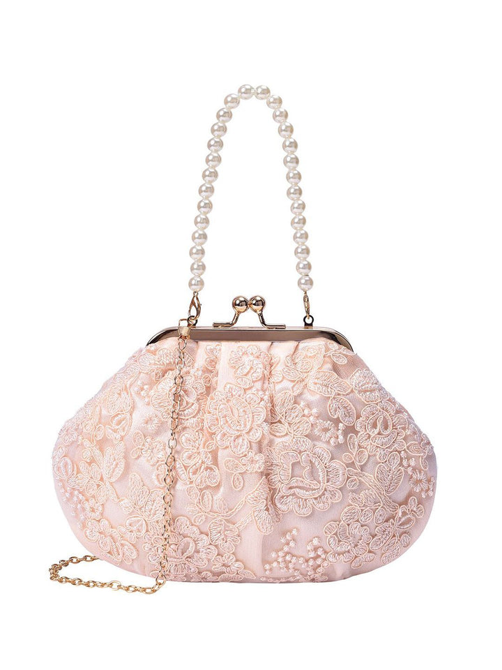 Lino Perros Embroidered Foldover Clutch