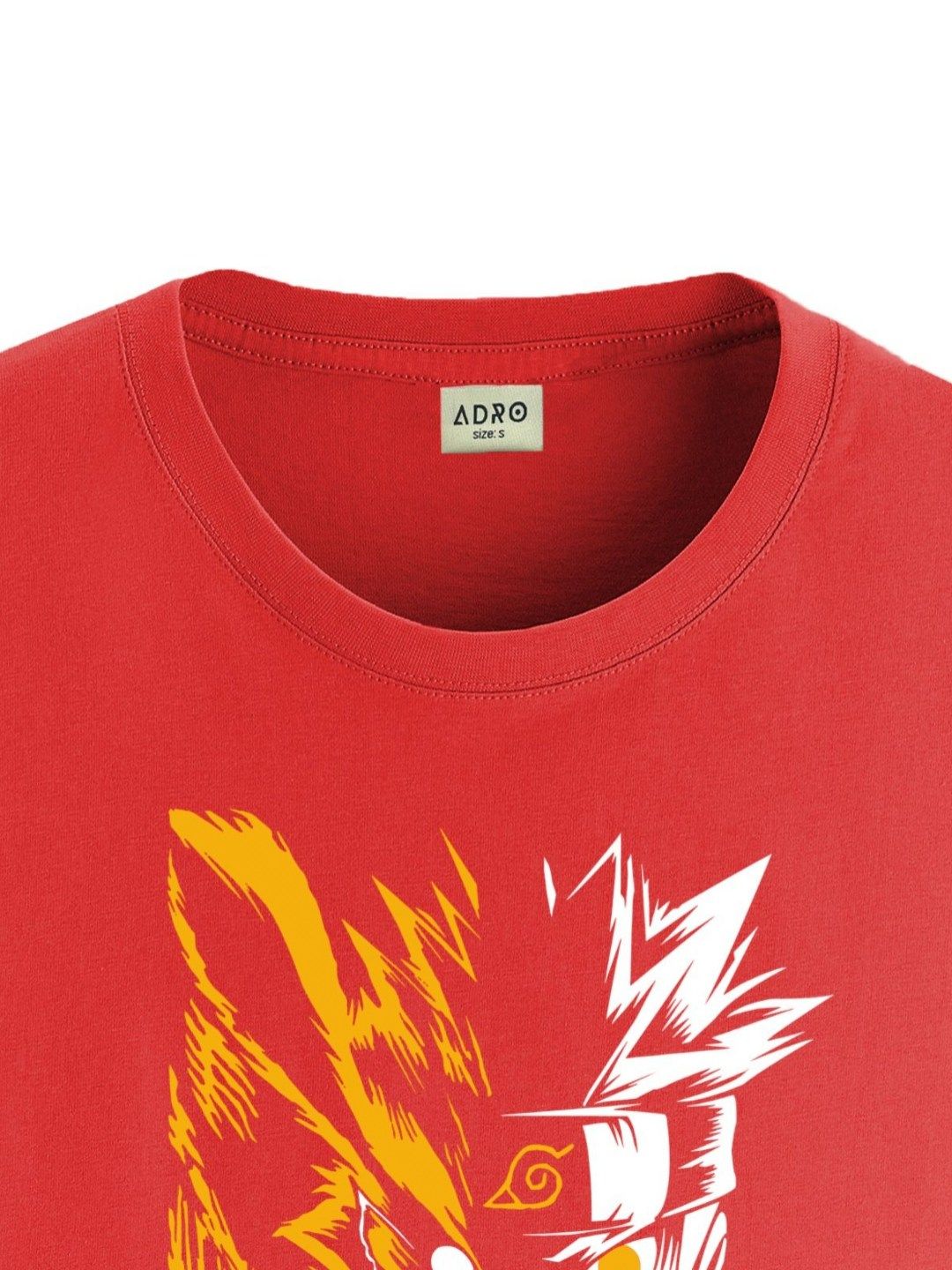 ADRO Men Typography Printed Applique T-shirt