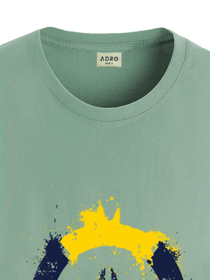 ADRO Men Sea Green Tshirts