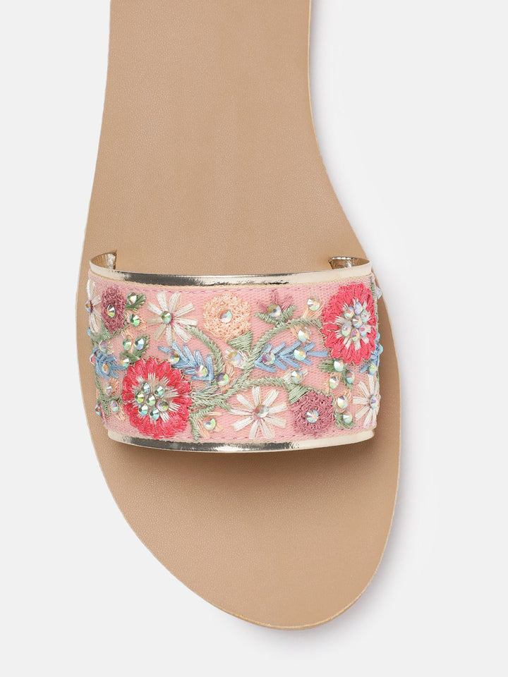 Anouk Women Embellished Open Toe Flats