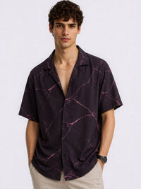 ADRO Men Relaxed Printed Casual Shirt