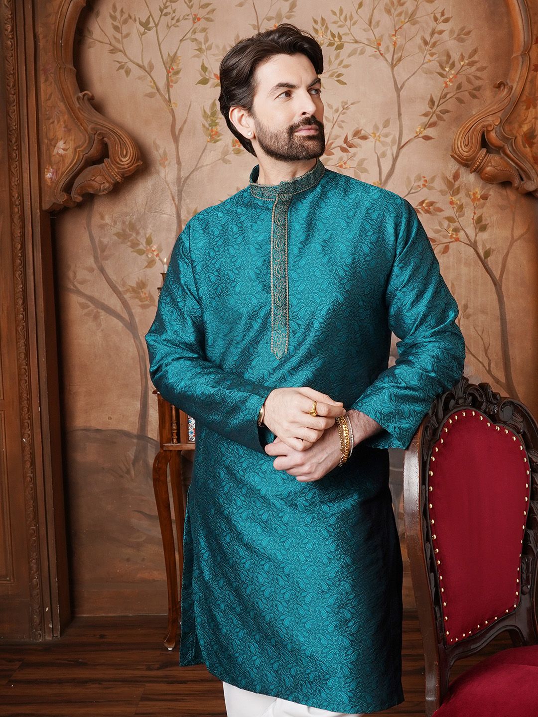 SOJANYA Kurta Katun Sulam Motif Etnik