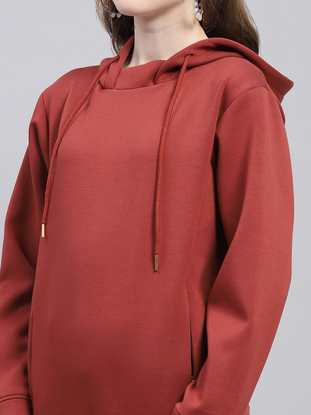 Monte Carlo Women Hooded Long Sleeves Sweatshirt