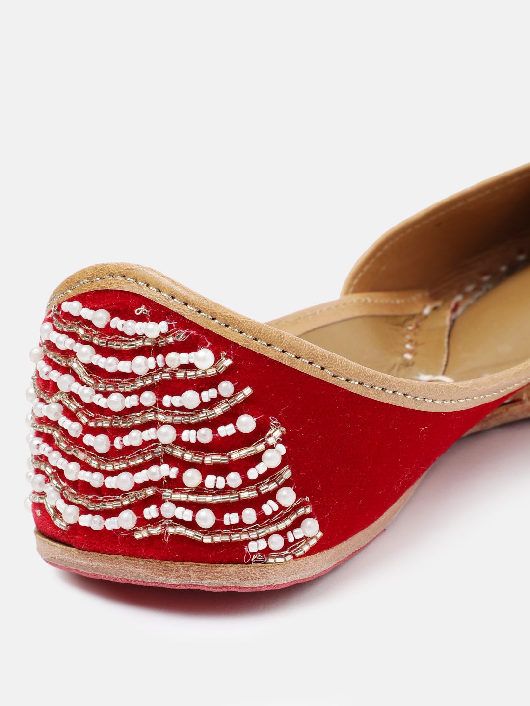 House of Pataudi Women Ethnic Embellished Mojaris