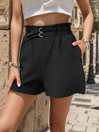 DressBerry Women Seersucker Shorts