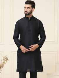 SOJANYA Band Collar Straight Kurta