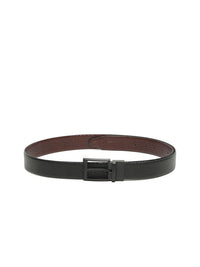 Teakwood Leathers Men Textured Leather Reversible Formal Belt