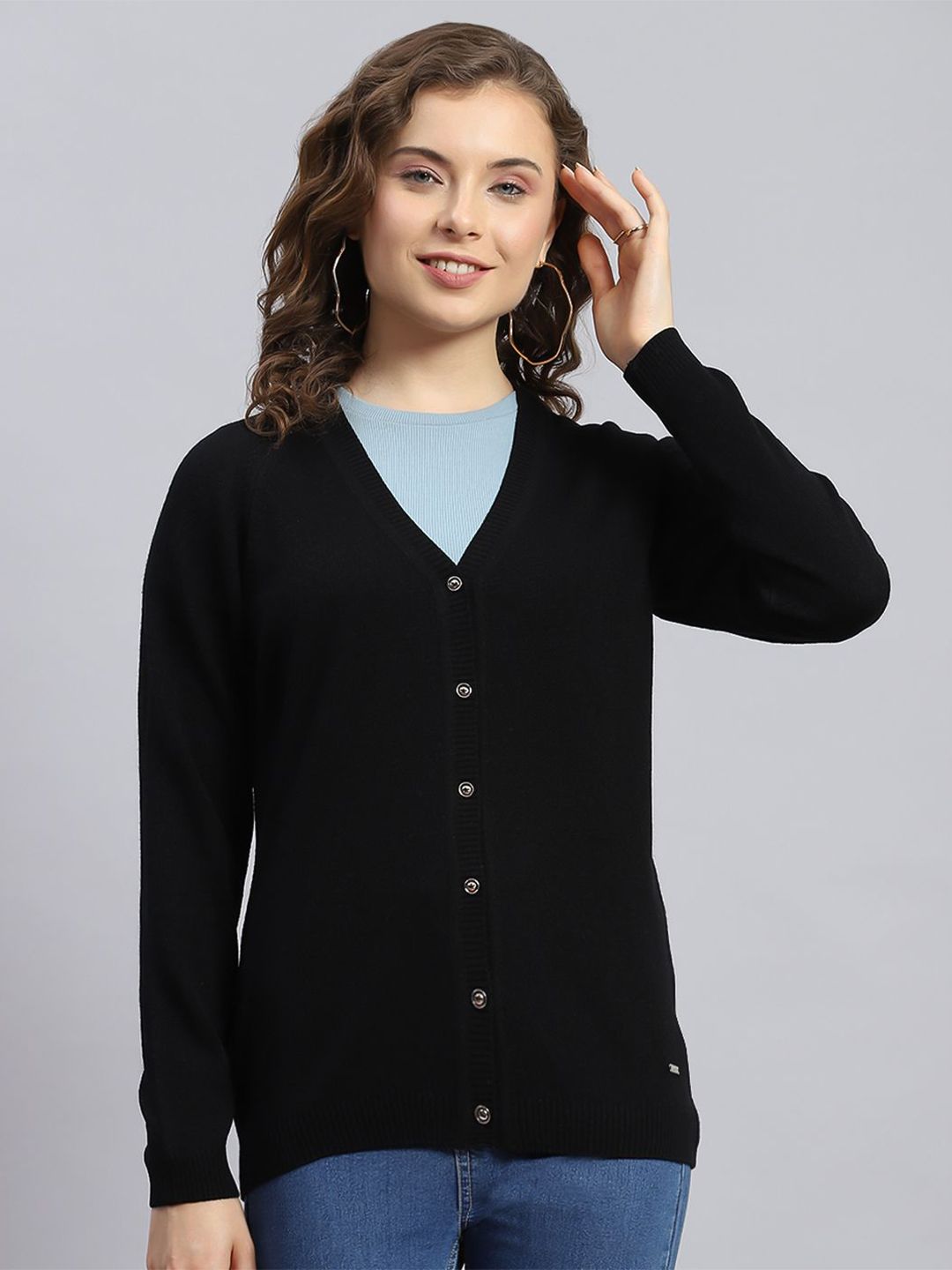 Monte Carlo Women Woollen Cardigan