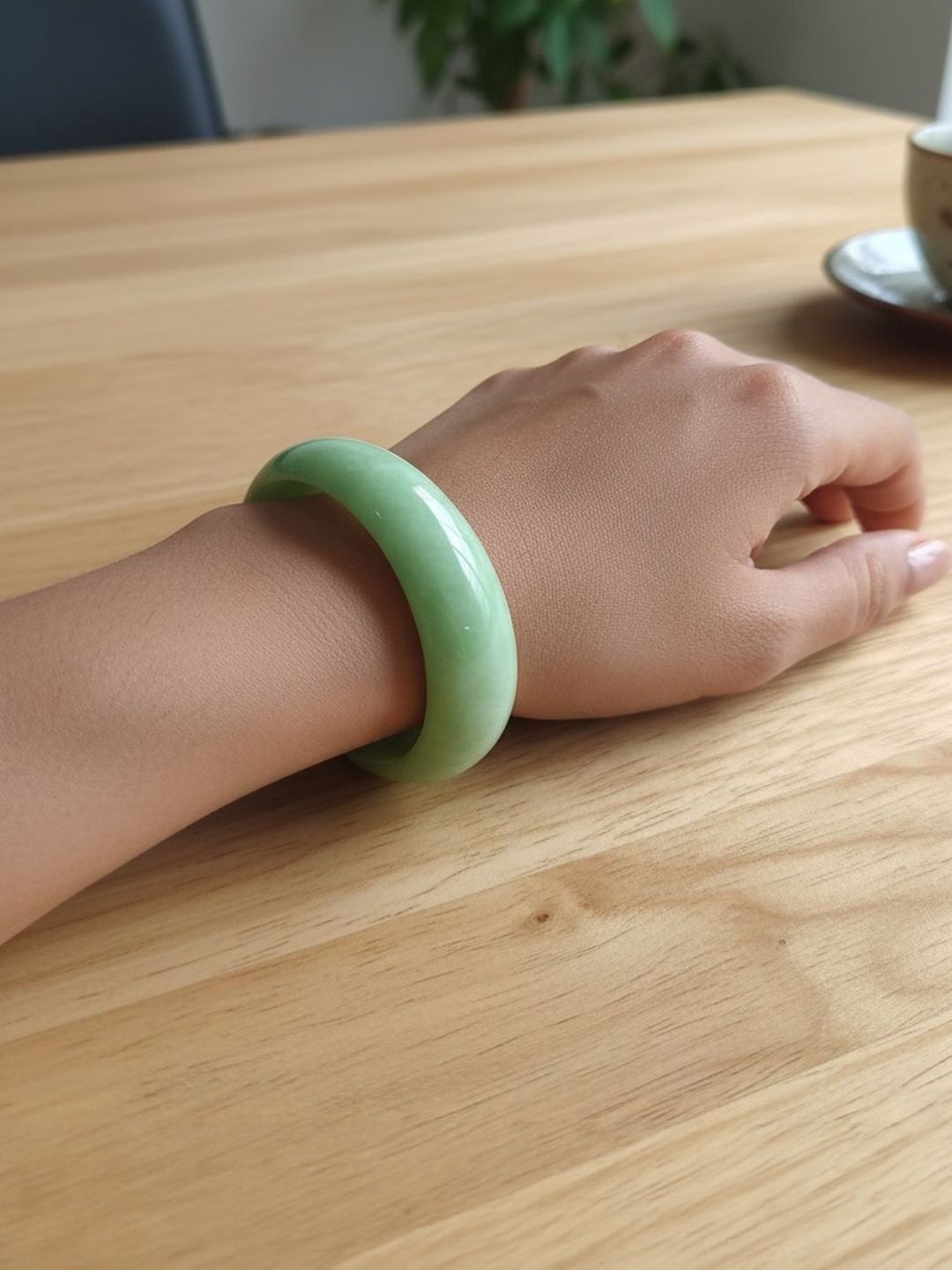 VOGUE PANASH Gelang Minimum Berkilat Berbentuk Bulat
