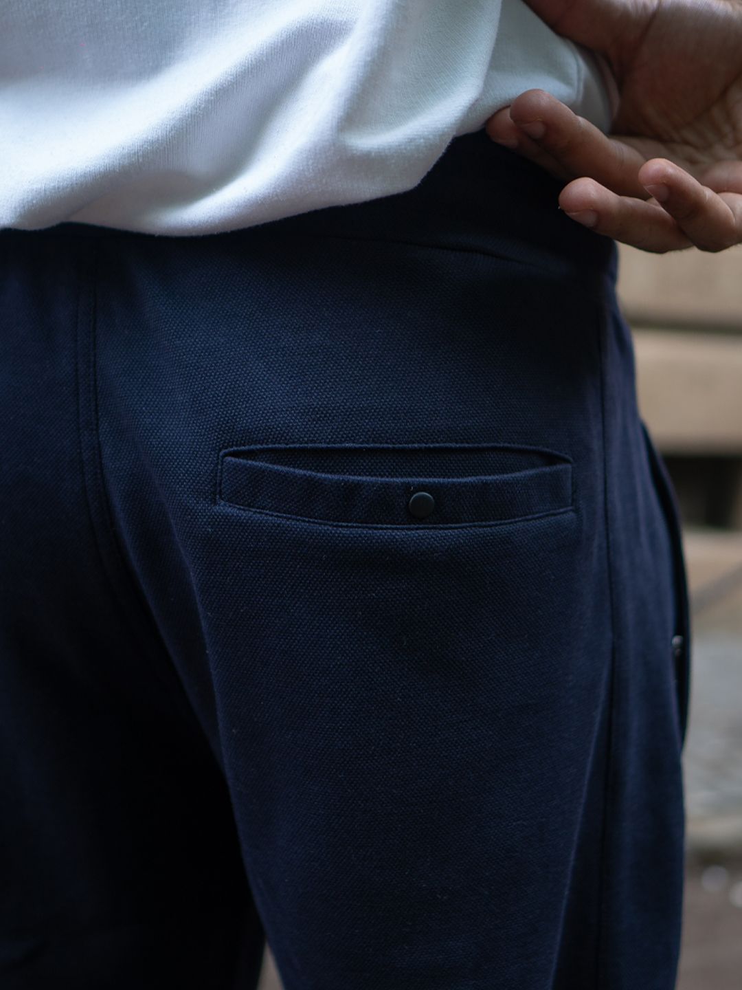 Powerlook Men Mid-Rise Pure Cotton Joggers