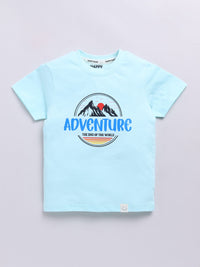 Happy Faces Kids Boys Graphic Printed Pure Cotton T-Shirt
