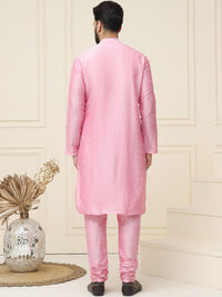 SOJANYA Straight Dupion Silk Kurta with Churidar
