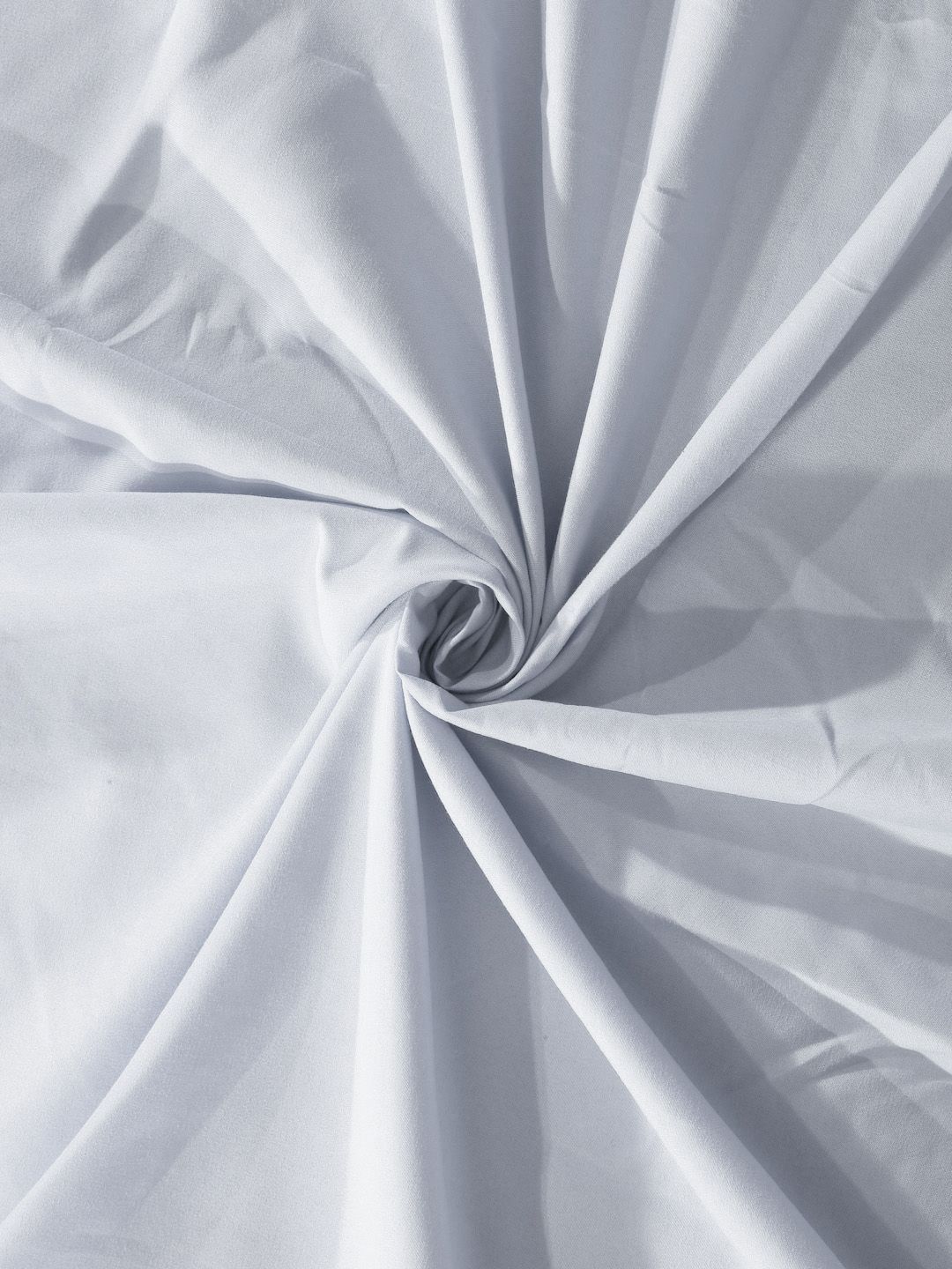Aura Grey Solid Dipasang Cadar Bujang 300TC Dengan Sarung Bantal