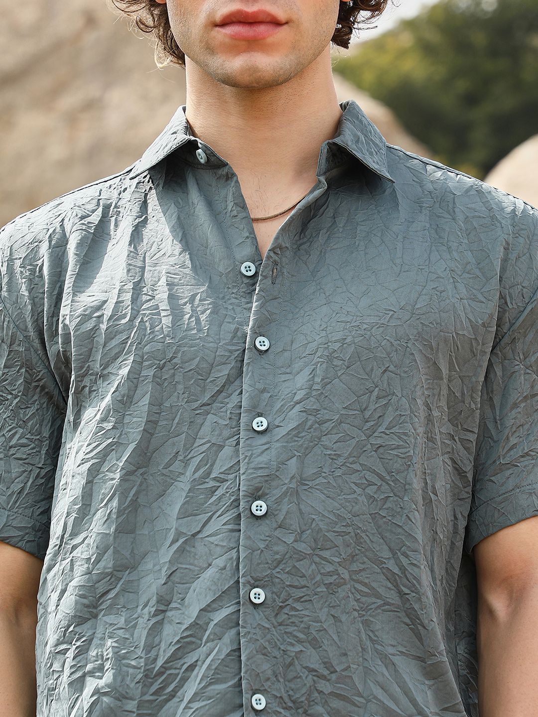 Campus Sutra Men Comfort Opaque Casual Shirt