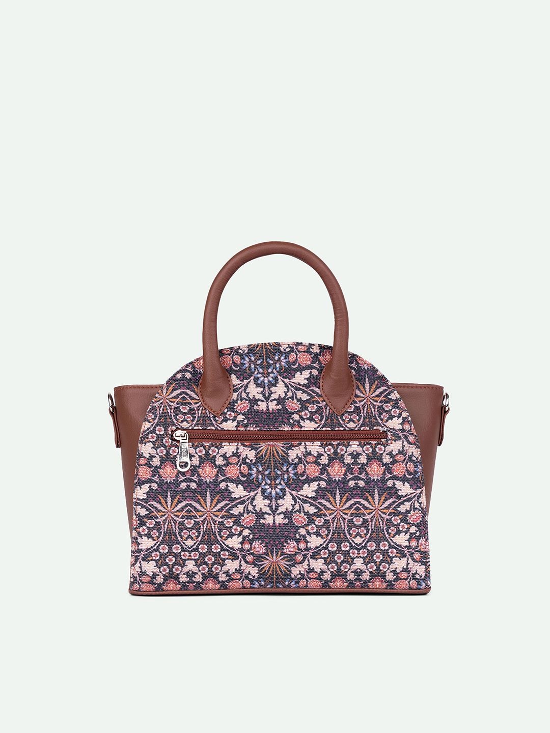 ZOUK Women Floral Printed Swagger Handheld Bag