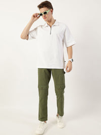 Thomas Scott Men Smart Regular Fit Mid-Rise Cotton Trousers