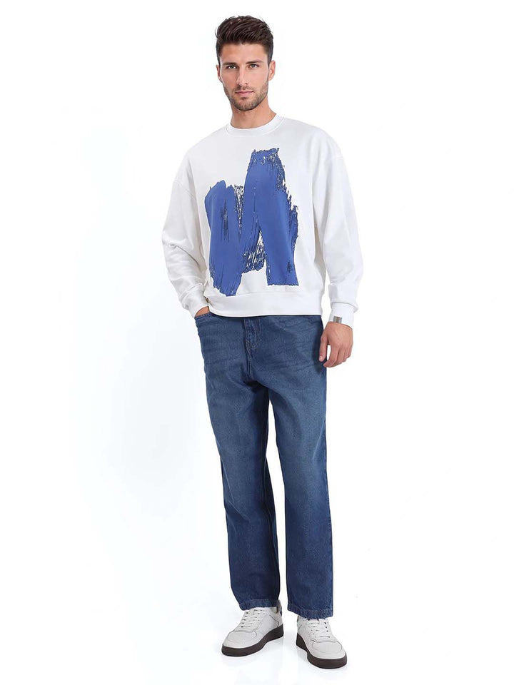 RARE RABBIT Men Printed Sweatshirt