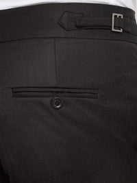 KLOTTHE Men Cotton Rich Solid Slim Fit Gurkha Pants