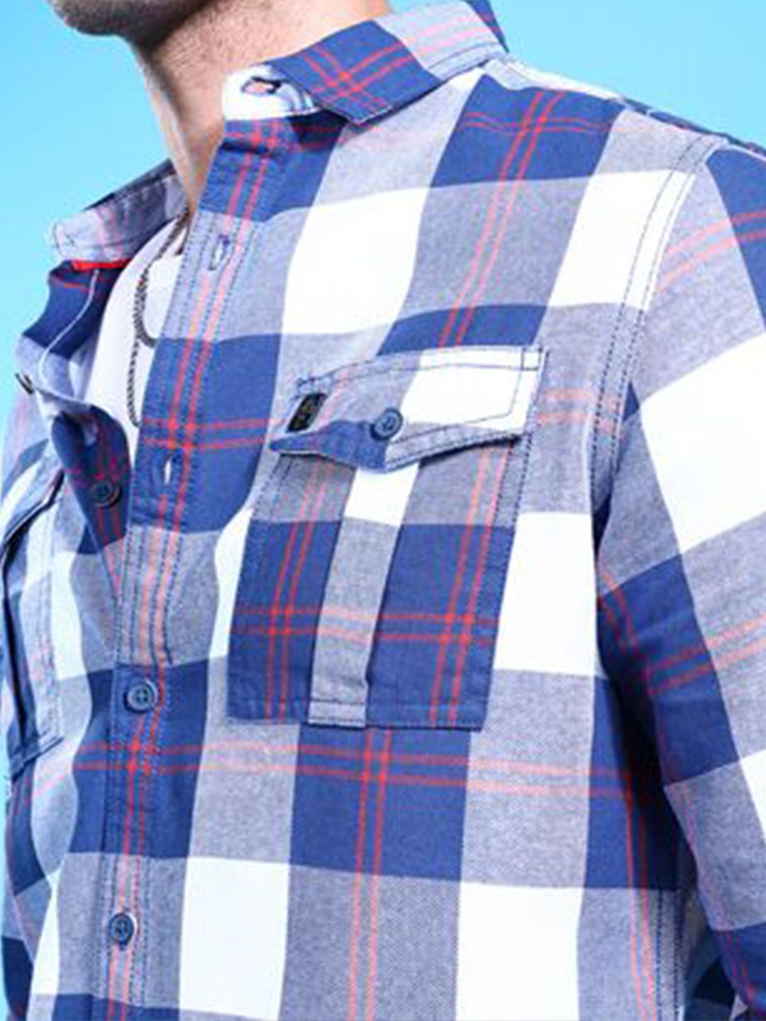 The Indian Garage Co Checked Casual Shirt