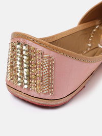House of Pataudi Sequin Embellished Mojaris