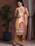 Libas Ethnic Motifs Printed Kurta with Trousers & Dupatta