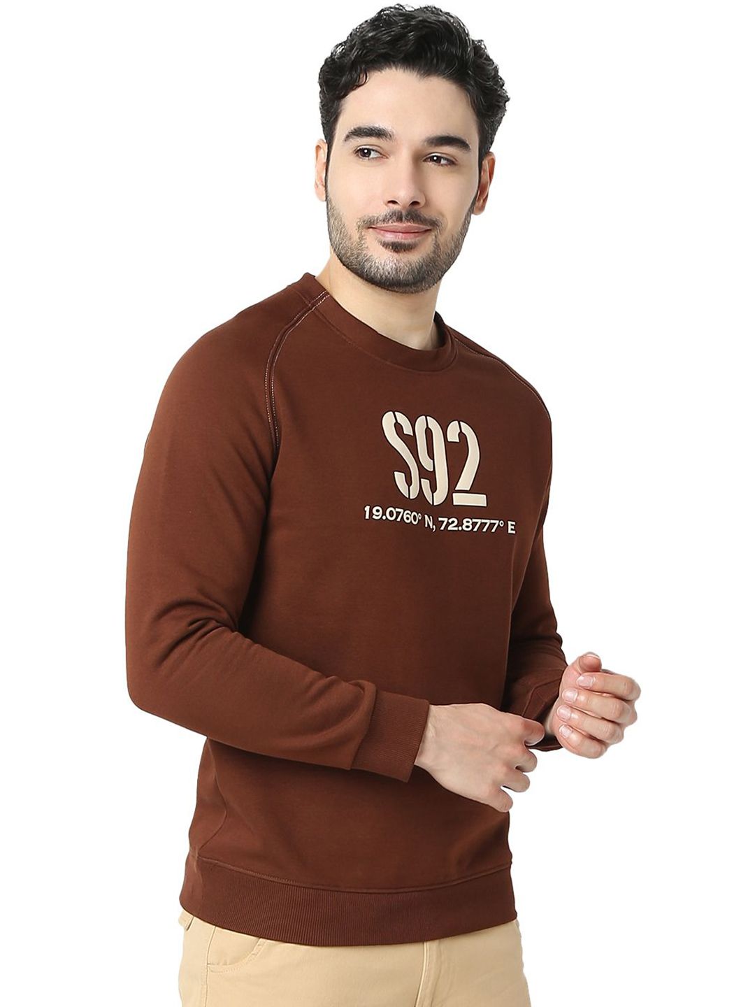 SPYKAR Men Hooded Sweatshirt