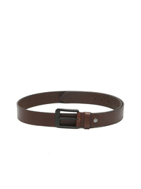 Teakwood Leathers Men Textured Leather Belt